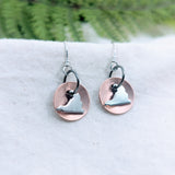 Copper Virginia earrings